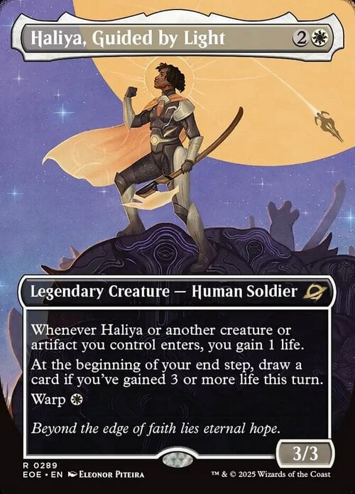 Haliya, Guided by Light Card Front