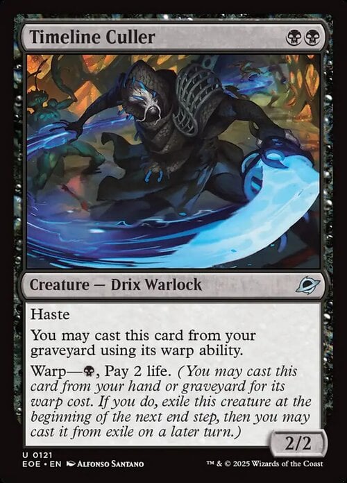 Timeline Culler Card Front