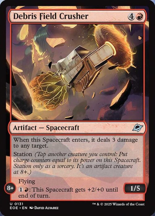 Debris Field Crusher Card Front