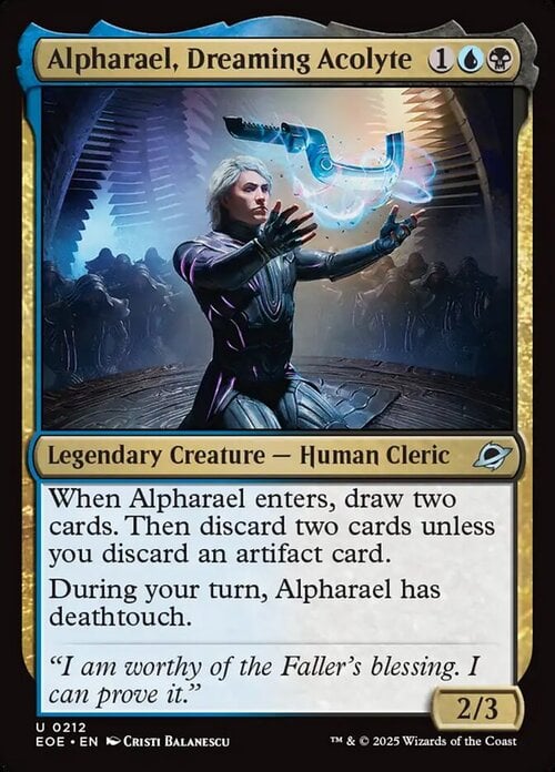 Alpharael, Dreaming Acolyte Card Front