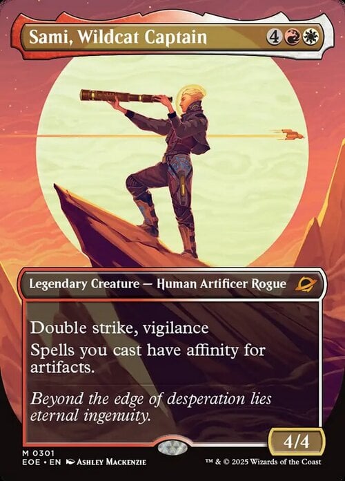 Sami, Wildcat Captain Card Front