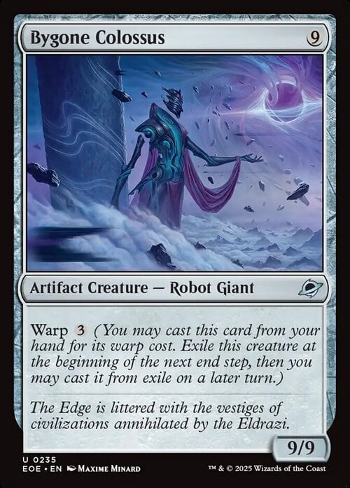 Bygone Colossus Card Front