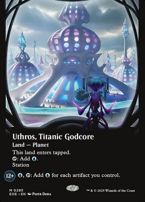 Uthros, Titanic Godcore Card Front