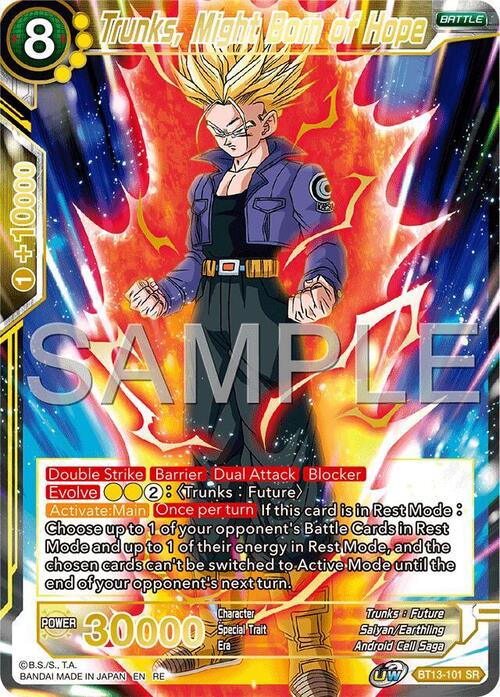 Trunks, Might Born of Hope Card Front