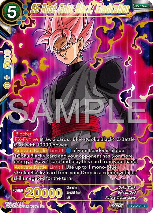 SS Rosé Goku Black, Eradication Card Front