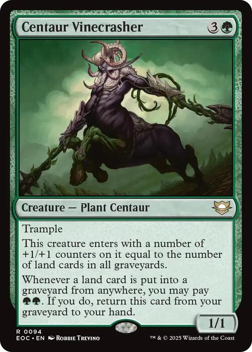 Centaur Vinecrasher Card Front