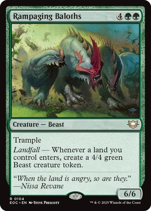 Rampaging Baloths Card Front