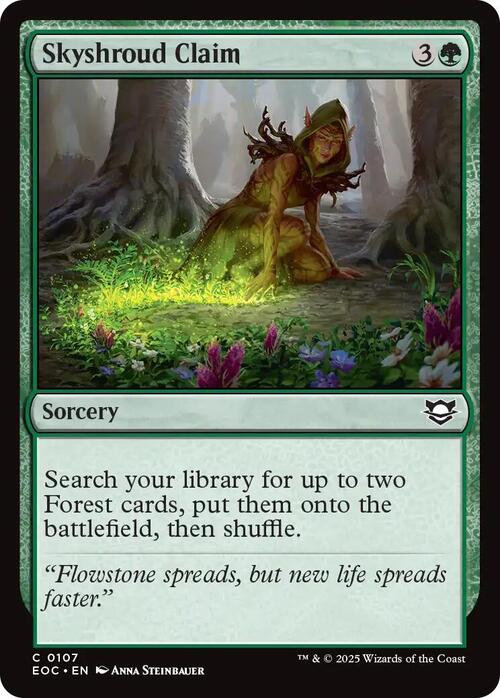 Skyshroud Claim Card Front
