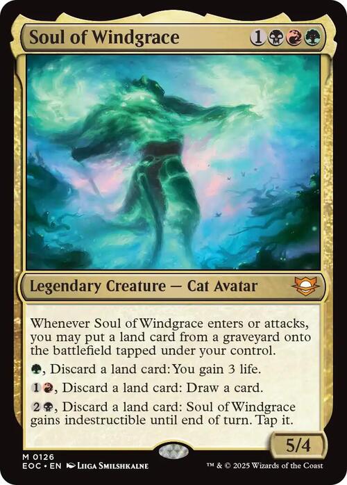 Soul of Windgrace Card Front