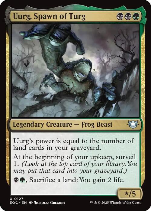 Uurg, Spawn of Turg Card Front