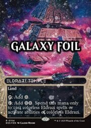 Eldrazi Temple · Showcase | Galaxy Foil 104
