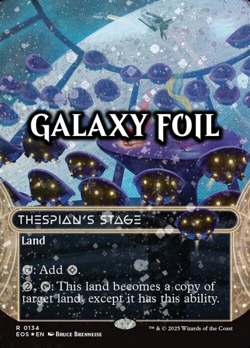 Thespian's Stage Card Front