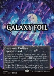 Gemstone Caverns · Borderless | Galaxy Foil 151