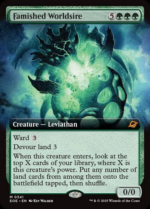 Famished Worldsire Card Front