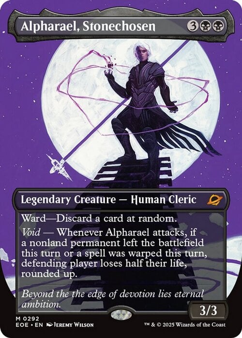 Alpharael, Stonechosen Card Front