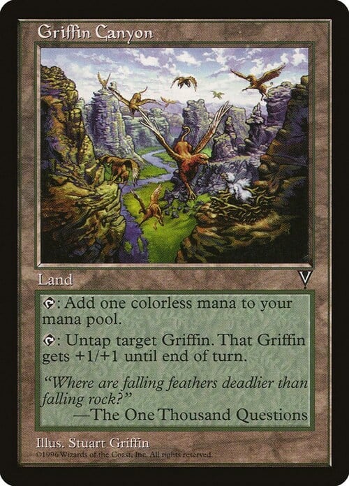 Canyon dei Grifoni Card Front