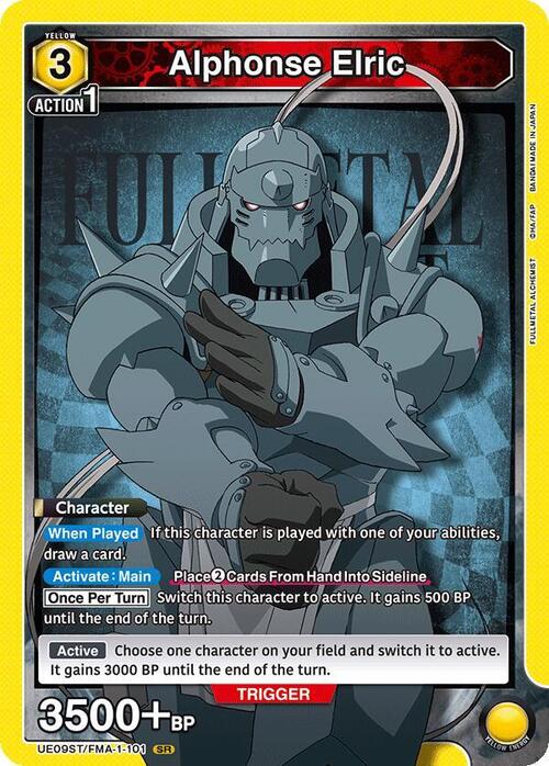 Alphonse Elric Card Front