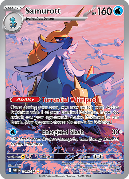 Samurott Card Front