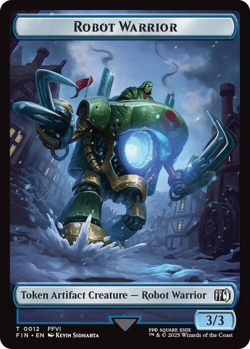 Robot Warrior // Copy Card Front