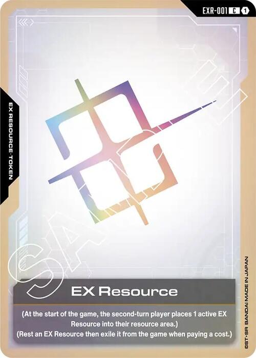 EX Resource Card Front