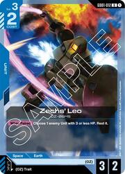 Zechs' Leo GD01-012