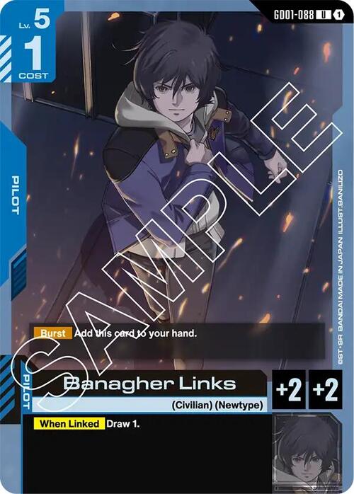Banagher Links Card Front