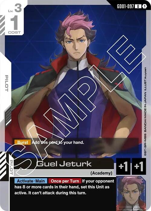 Guel Jeturk Card Front