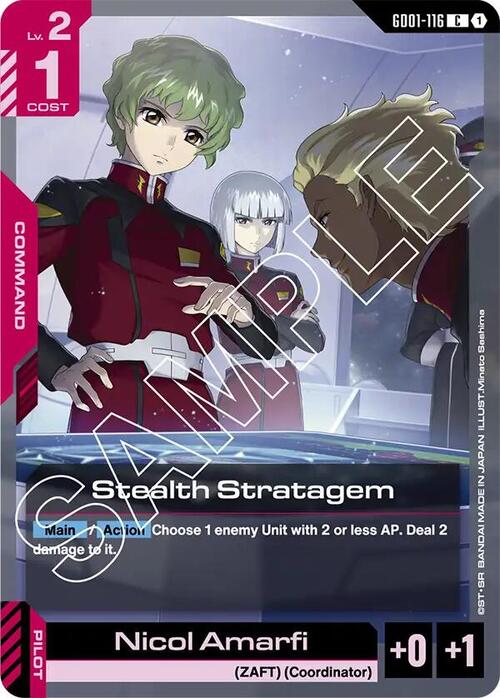 Stealth Stratagem Card Front