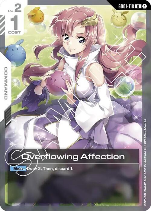 Overflowing Affection Card Front
