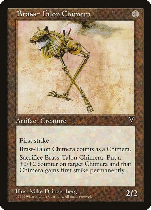 Brass-Talon Chimera Card Front