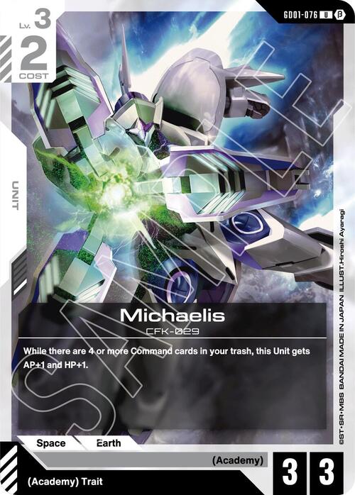 Michaelis Card Front