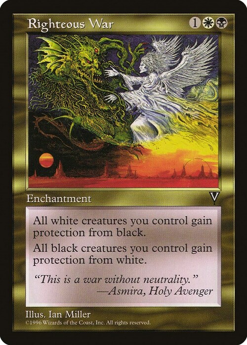 Righteous War Card Front