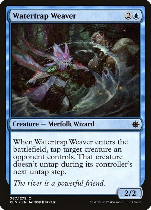 Watertrap Weaver Card Front