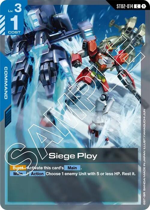 Siege Ploy Card Front