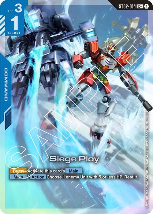 Siege Ploy Card Front