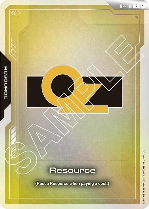 Resource Card Front