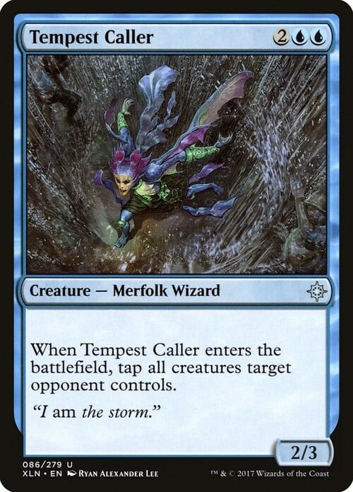 Tempest Caller Card Front