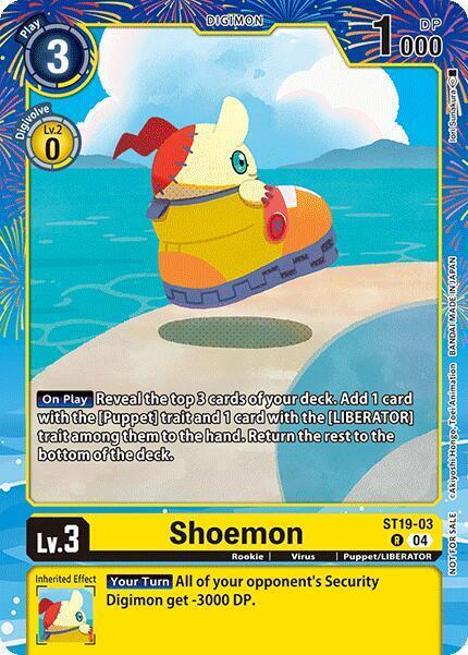 Shoemon Card Front