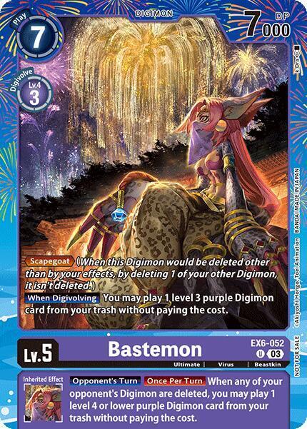 Bastemon Card Front
