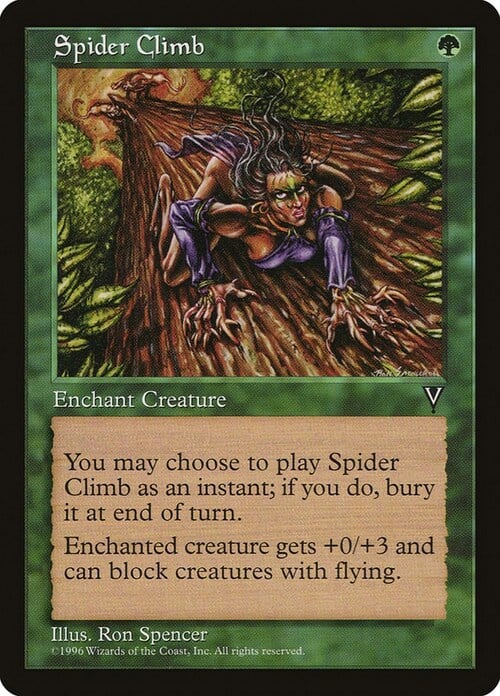 Spider Climb Card Front