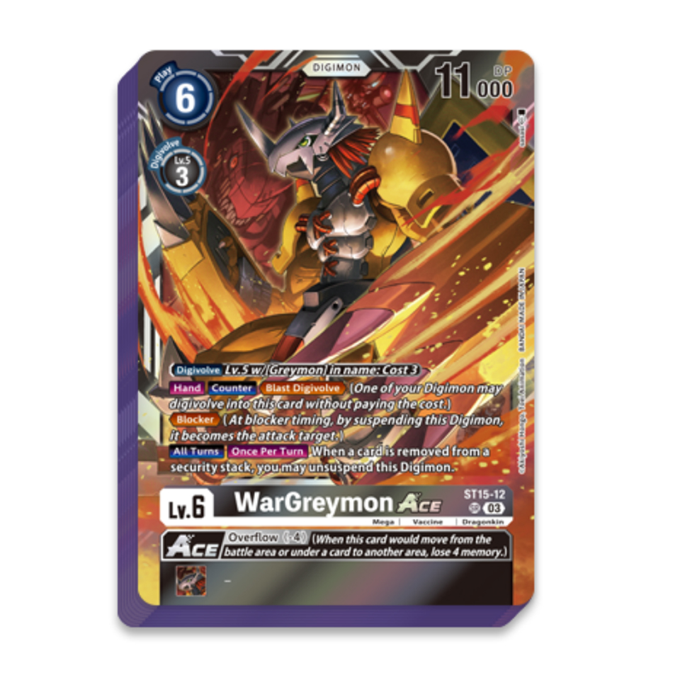 ST15-16 Tutorial Kit -WarGreymon Ace-