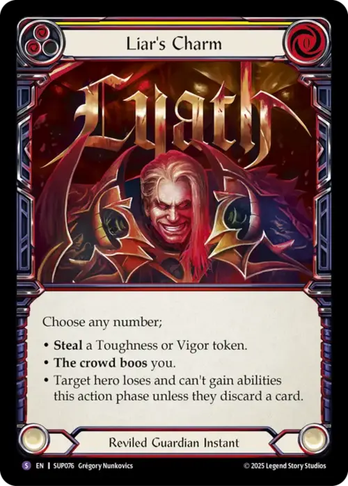 Liar's Charm Card Front