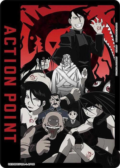 "Fullmetal Alchemist" Action Point Card Front