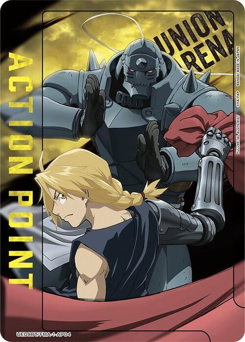 "Fullmetal Alchemist" Action Point Frente