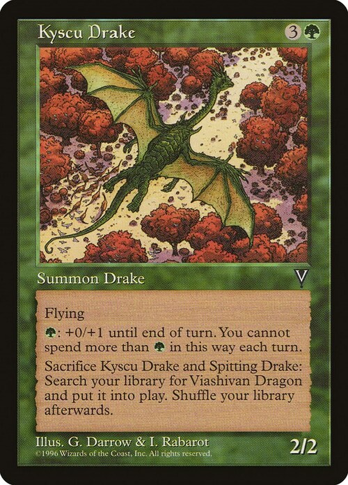 Kyscu Drake Card Front