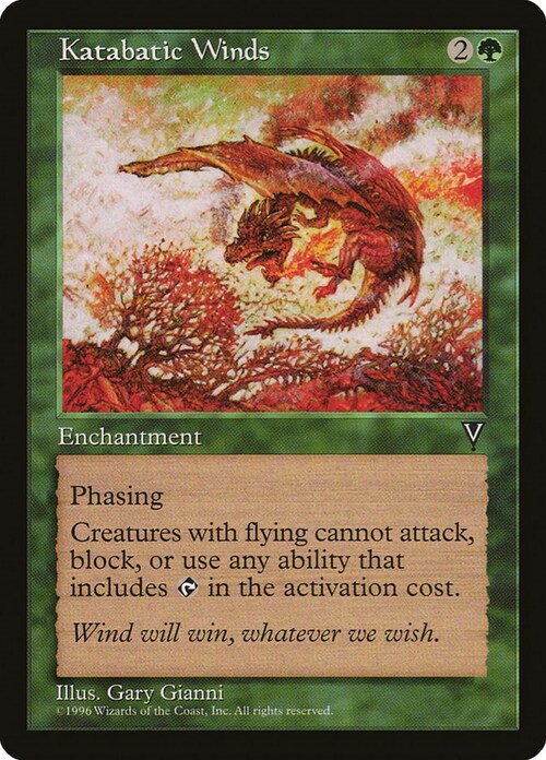 Katabatic Winds Card Front