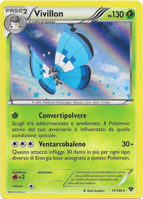 Vivillon Card Front