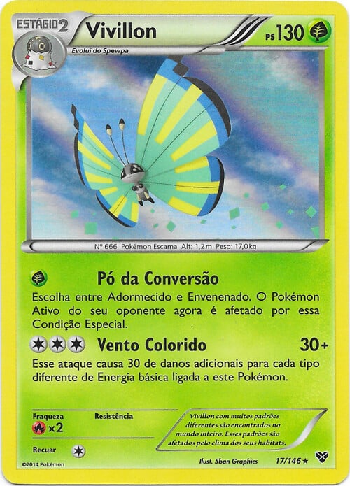 Vivillon Card Front