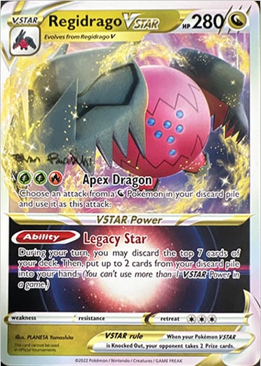 Regidrago V ASTRO [Apex Dragon | Legacy Star] Card Front