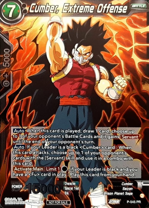 Cumber, Extreme Offense (copy) Card Front